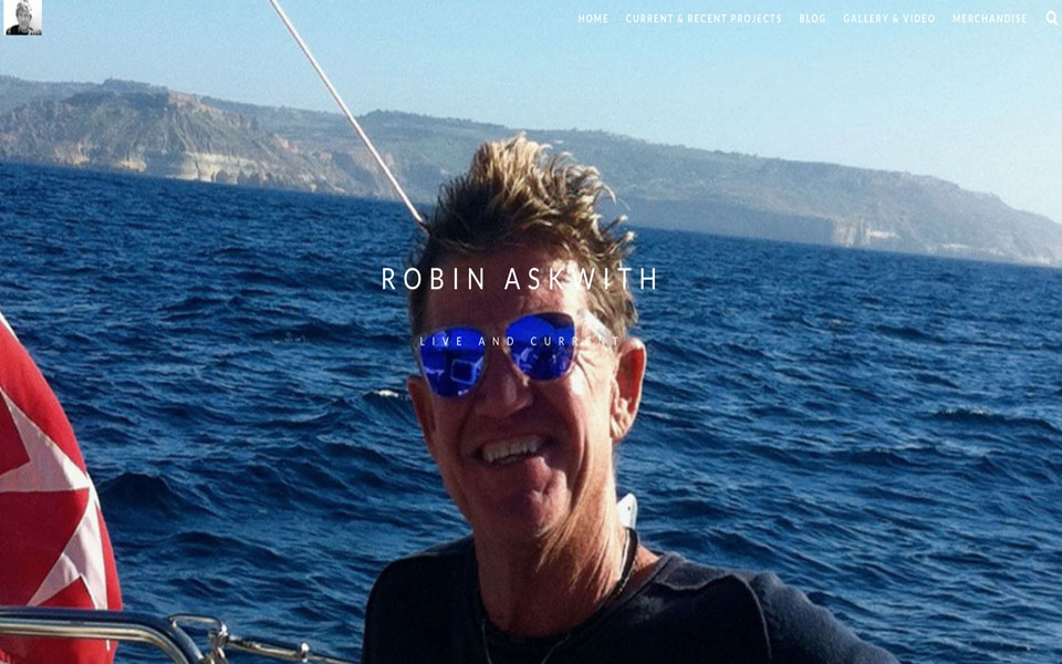 Robin Askwith Website